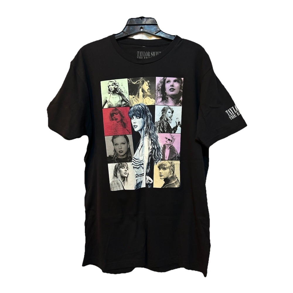 Taylor Swift The Eras Tour Merch Dates Double Sided T Shirt Sz Large